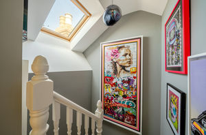 Top floor landing- click for photo gallery